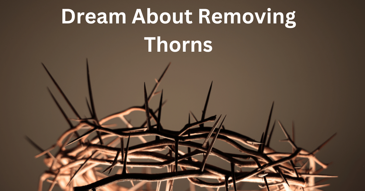 Dream About Removing Thorns