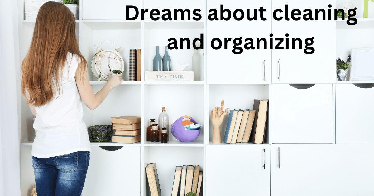 Dreams About Cleaning And Organizing